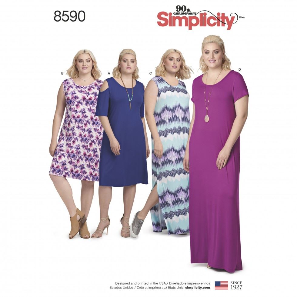 Simplicity Paper Sewing Pattern 8590
 
