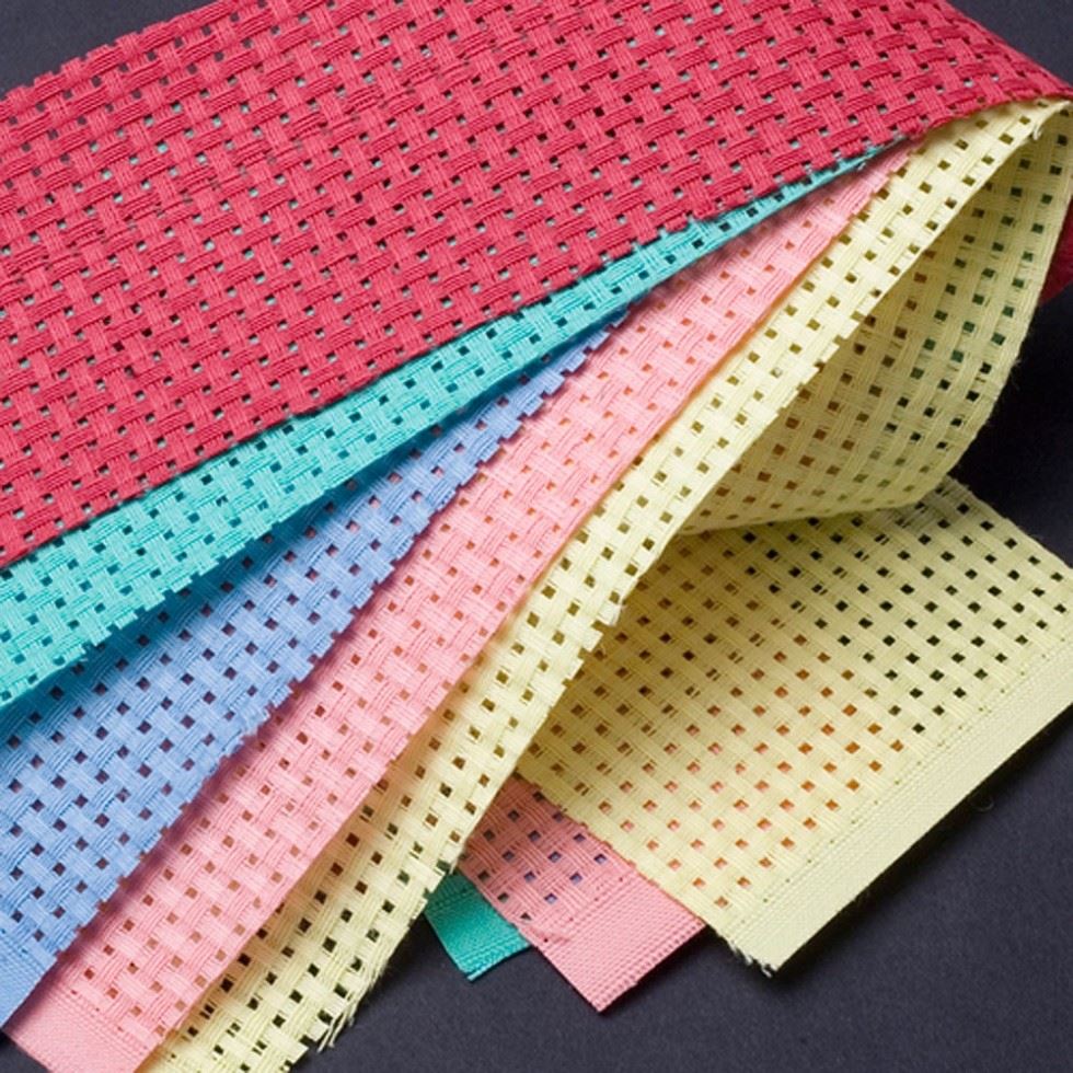 6 HPI Binca Cross Stitch Fabric Assorted Colour