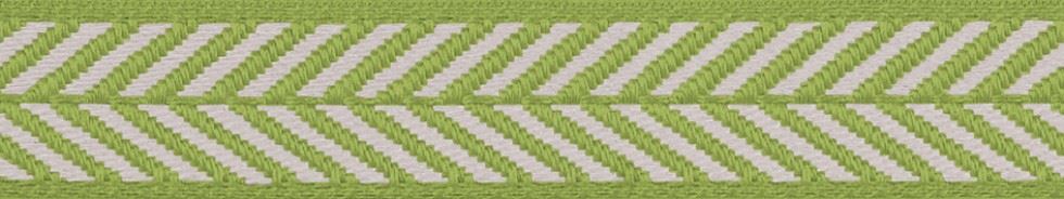 Berisfords Herringbone Woven Ribbon Meadow