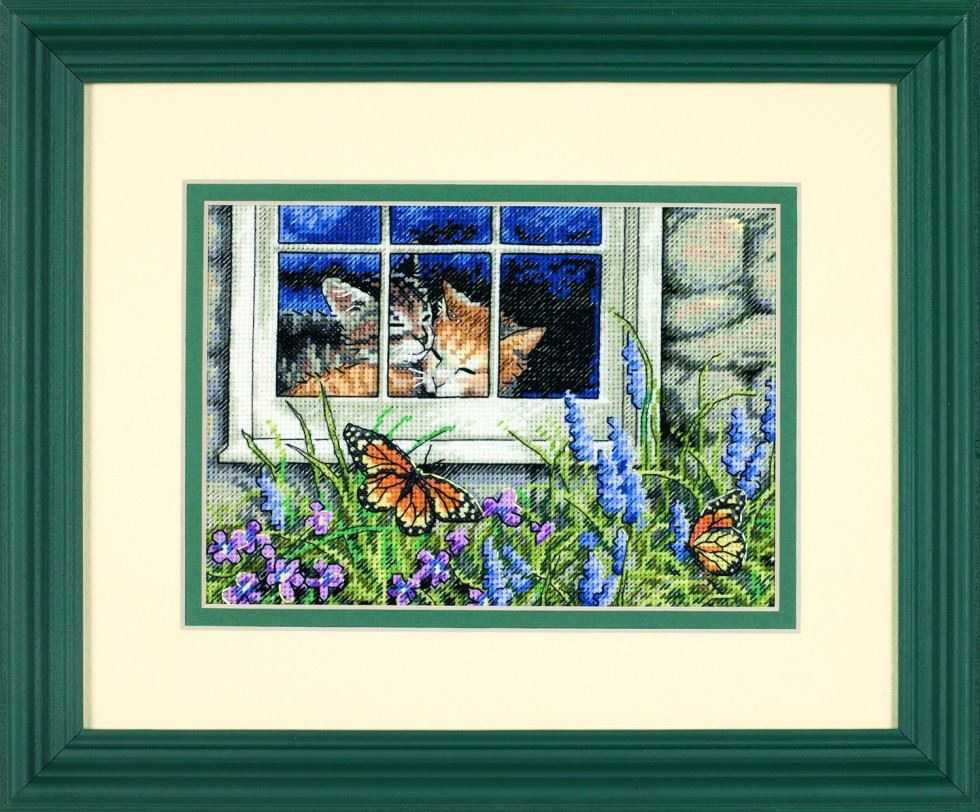 Dimensions Gold Petite Counted Cross Stitch Kit Feline Love
 