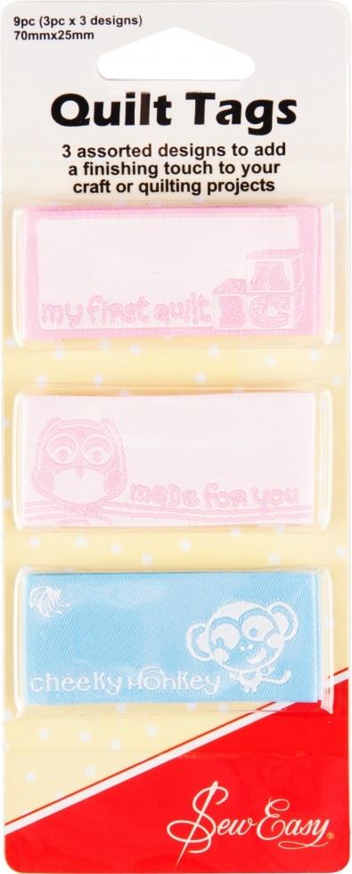 Sew Easy Quilt Tags Labels