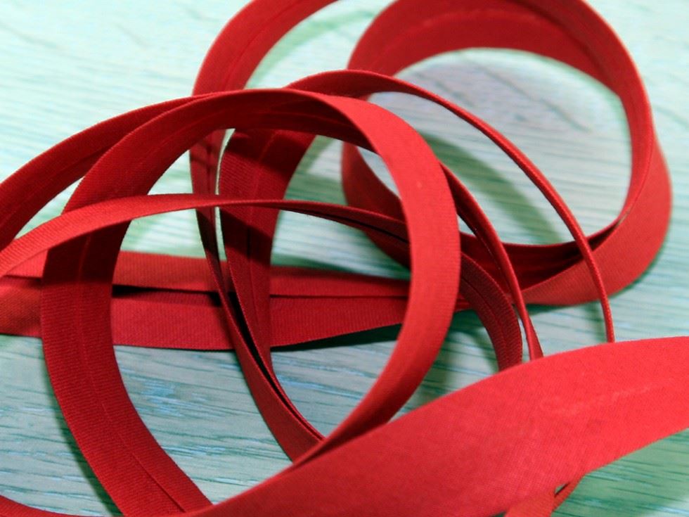 Prym Red Cotton Bias Binding Tape