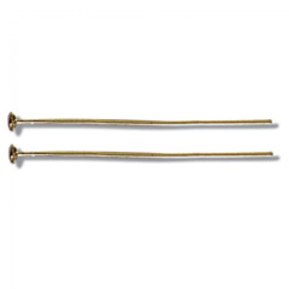 Trimits Head Pin Findings (Value Pack of 5) Gold
 