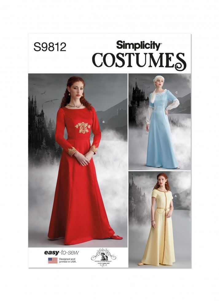 Simplicity Paper Sewing Pattern 9812
 