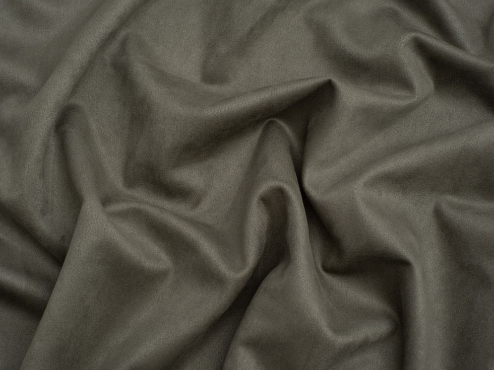 Minerva Core Range Suede Scuba Stretch Knit Fabric Khaki
 