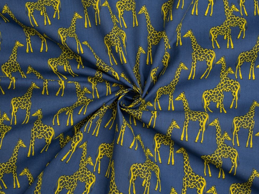 Printed Polycotton Fabric 112.5cm / 45" Wide - per metre - Picture 1 of 5