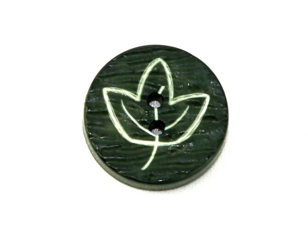 Dill Maple Leaf Buttons (Value Pack) Forest Green
 