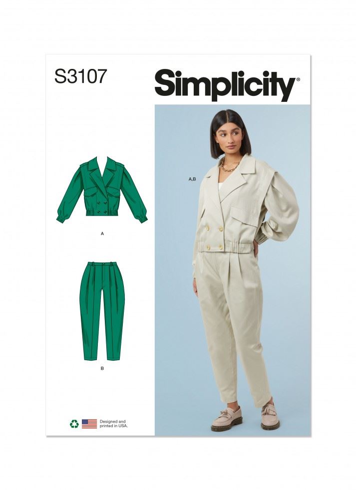 Minerva Sewing Pattern 3107 Simplicity Simplicity-3107-K5