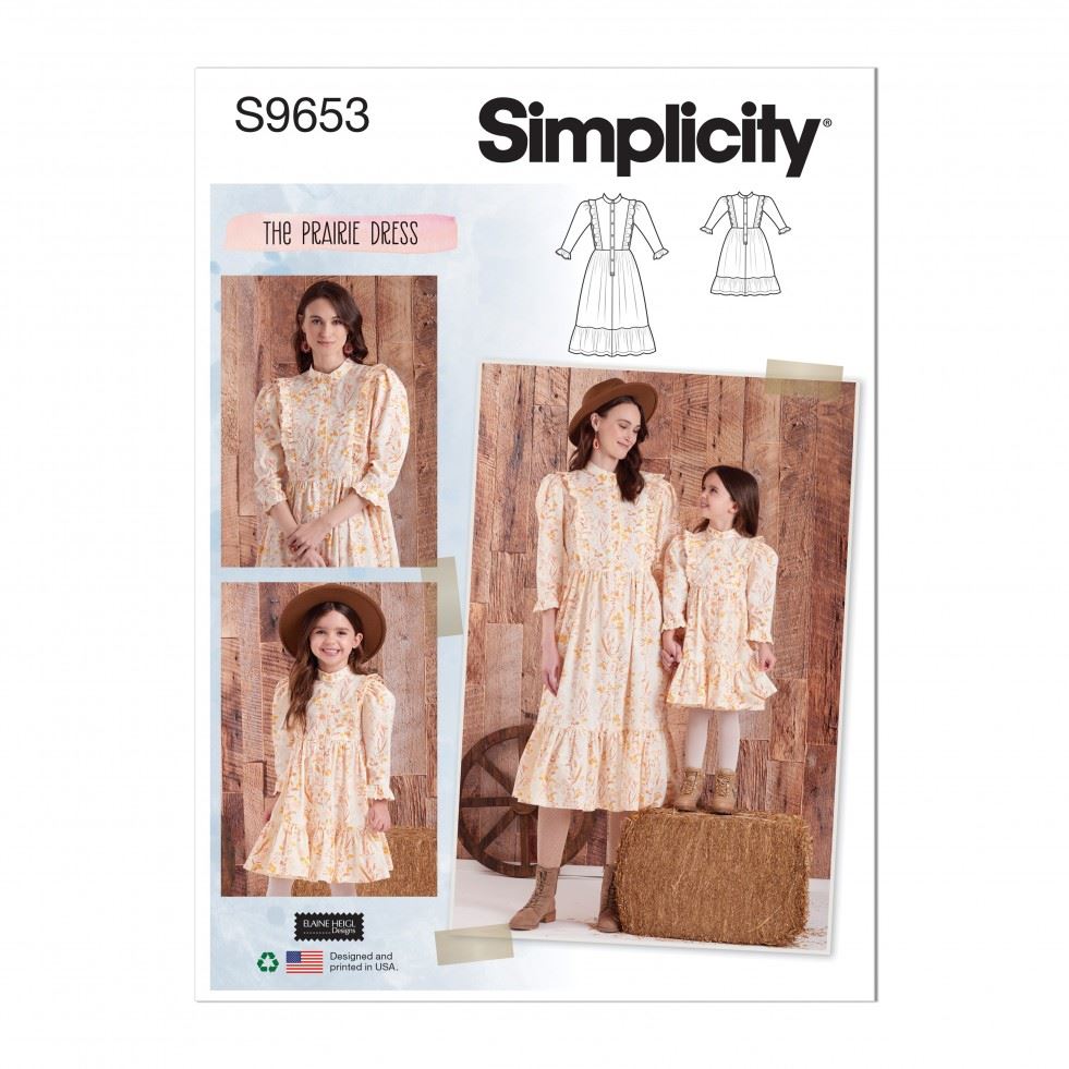 Simplicity Paper Sewing Pattern 9653
 