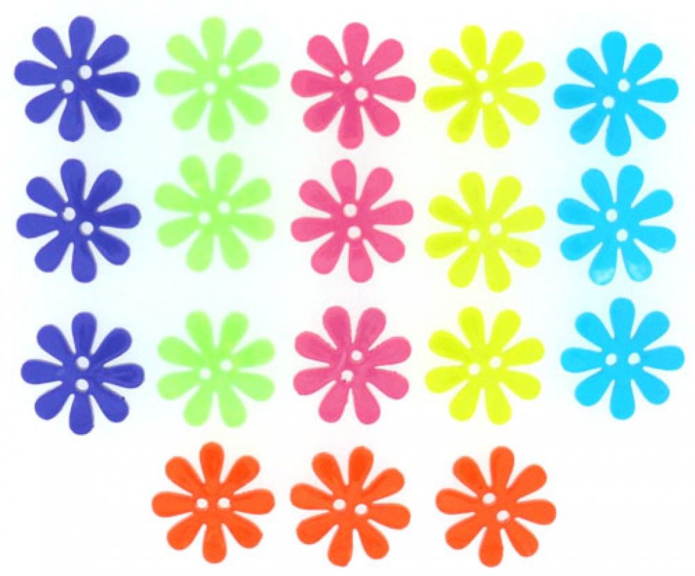 Dress It Up Flower Frenzy Buttons
 