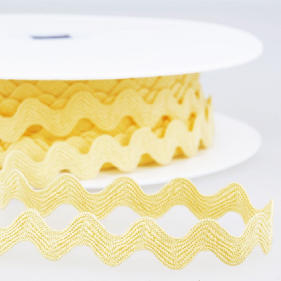Stephanoise Ric Rac Trim Lemon
 
