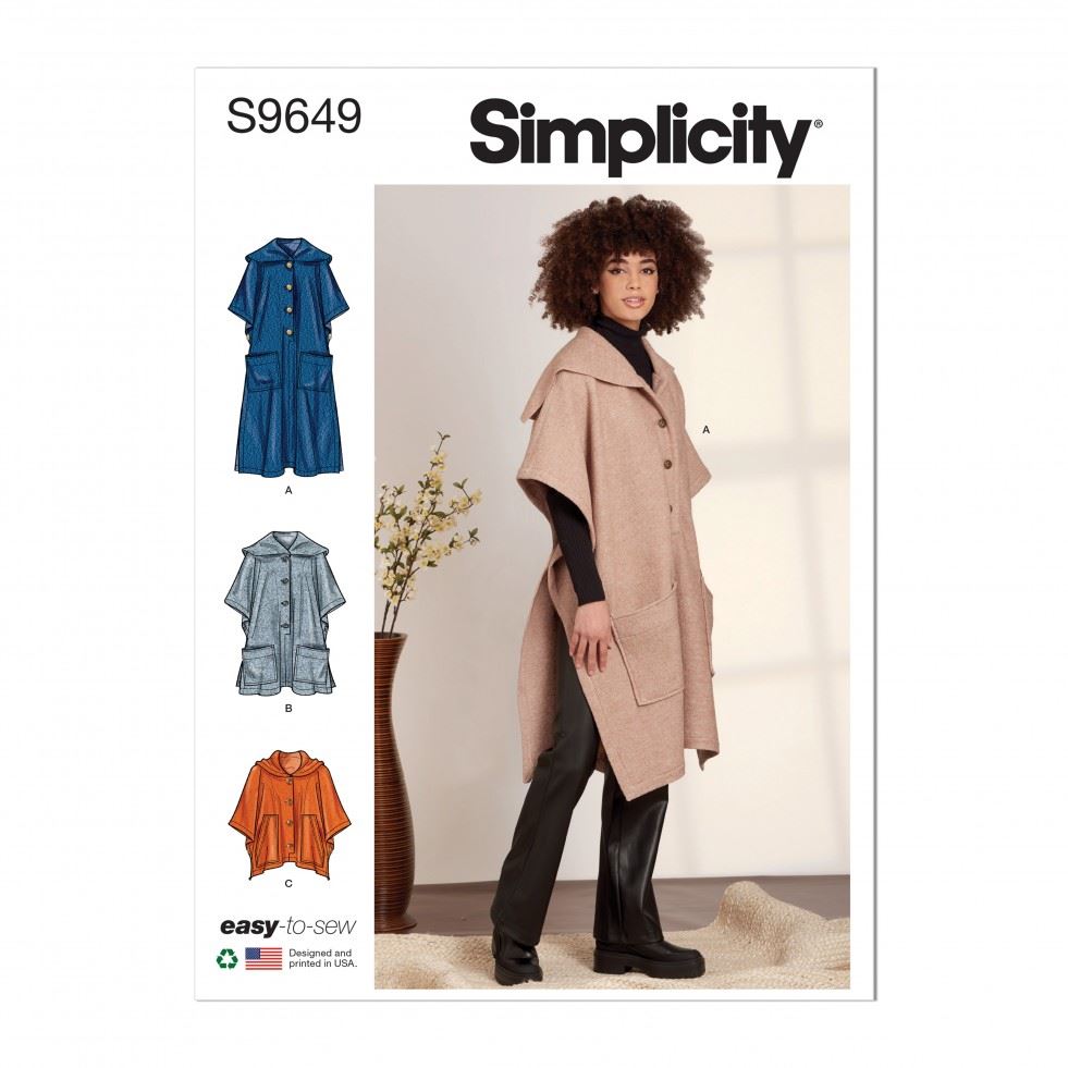 Simplicity Paper Sewing Pattern 9649
 