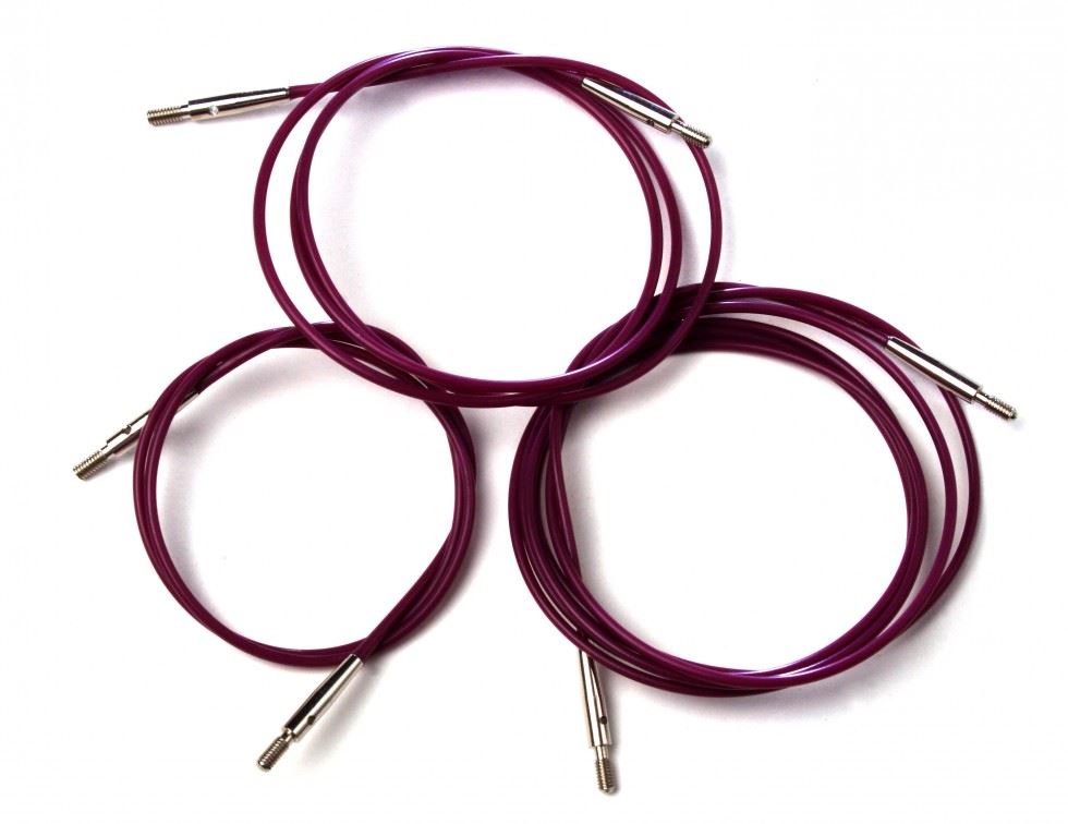 Minerva Interchangeable Needles Cord Purple Knit Pro Kp10503