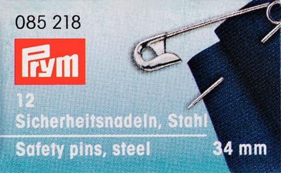 Prym Silver Safety Pins