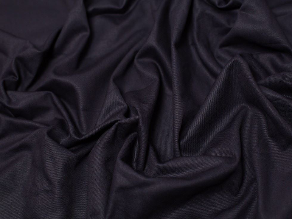Minerva Core Range Heavy 100% Cotton Drill Fabric Navy Blue
 
