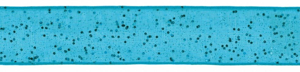 Berisfords 4 Peacock Random Glitter Ribbon
