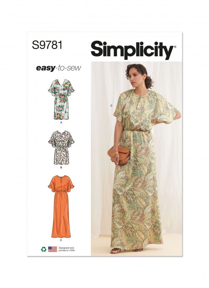 Simplicity Paper Sewing Pattern 9781
 