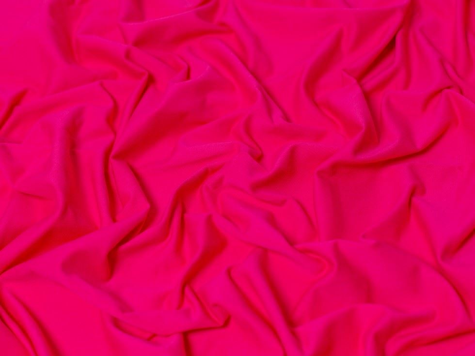 Minerva Core Range Fuchsia Cotton Lycra Jersey Stretch Knit Fabric