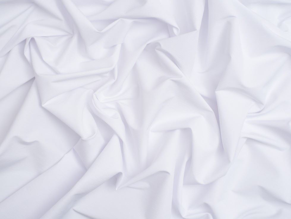 Minerva Core Range Ravello Stretch Woven Bengaline Suiting Fabric White
 