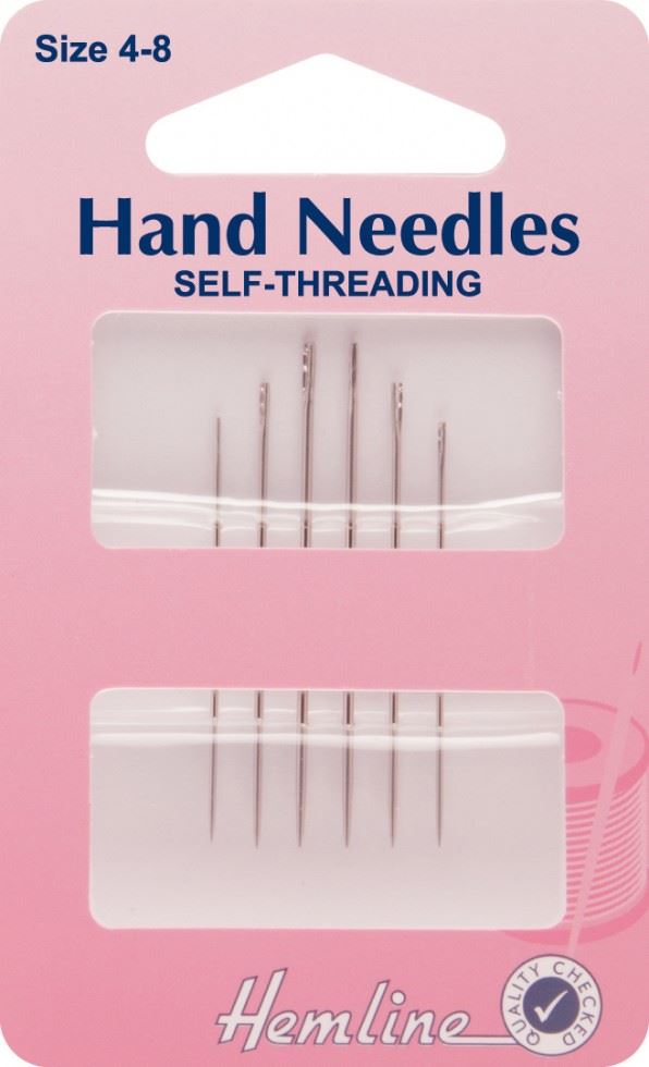 Hemline Self Threading Sewing Needles