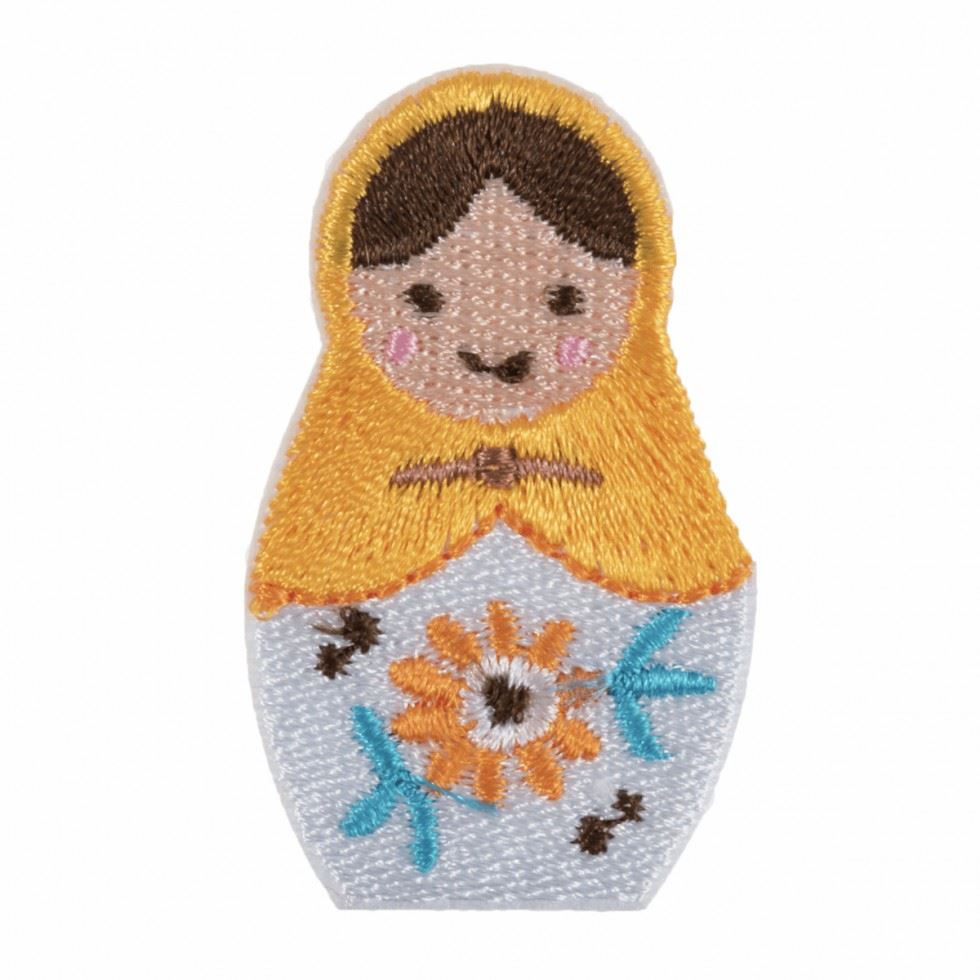 Craft Factory Patch Motif Russian Doll