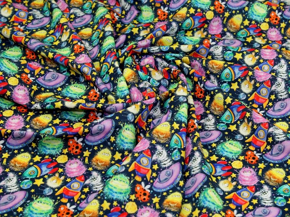 John Louden Multicoloured 100% Cotton Fabric