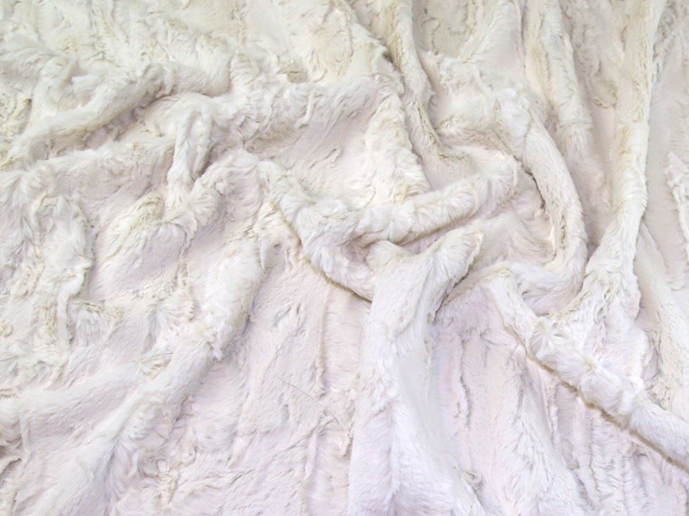 Lady Mcelroy Cream Plush Faux Fur Fabric