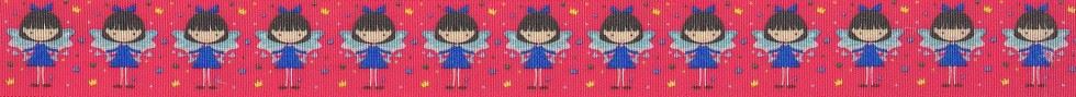 Berisfords Shocking Pink Fairy Princess Ribbon