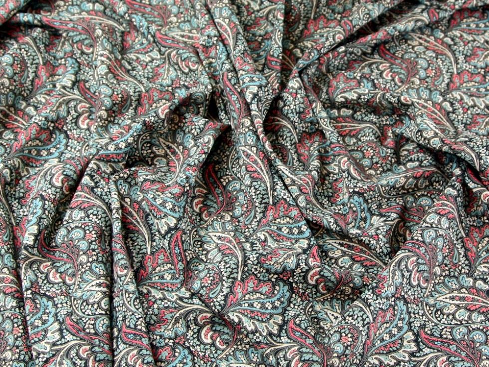 Black Cotton Lawn Fabric