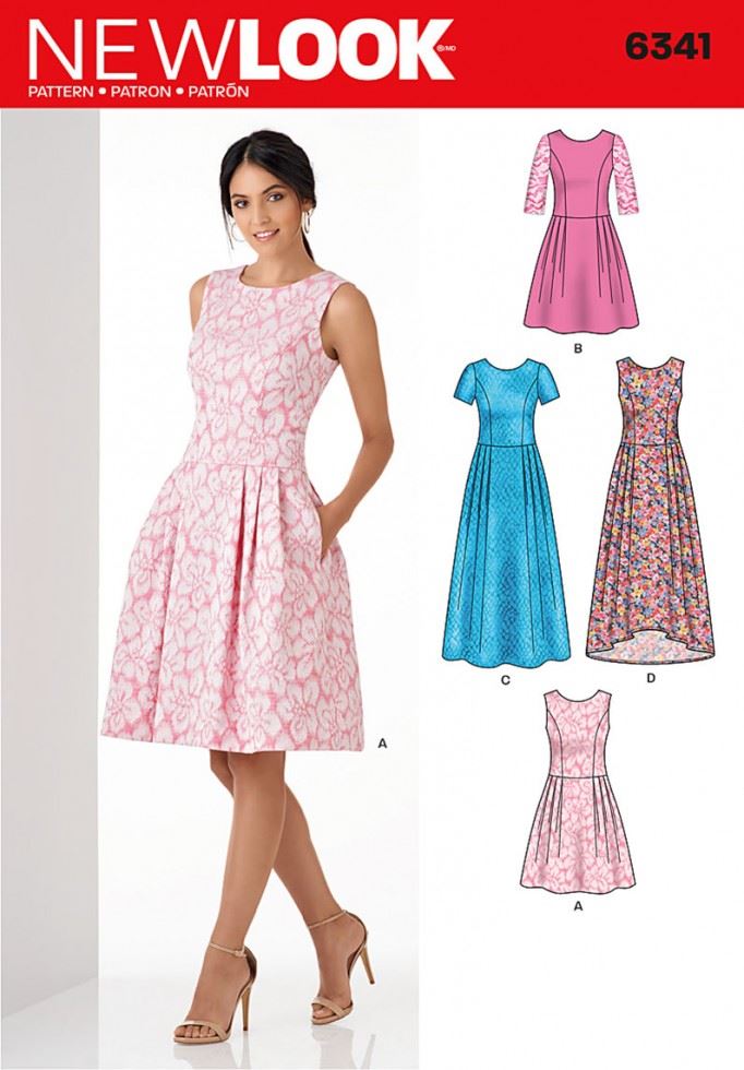 New Look Paper Sewing Pattern 6341
 