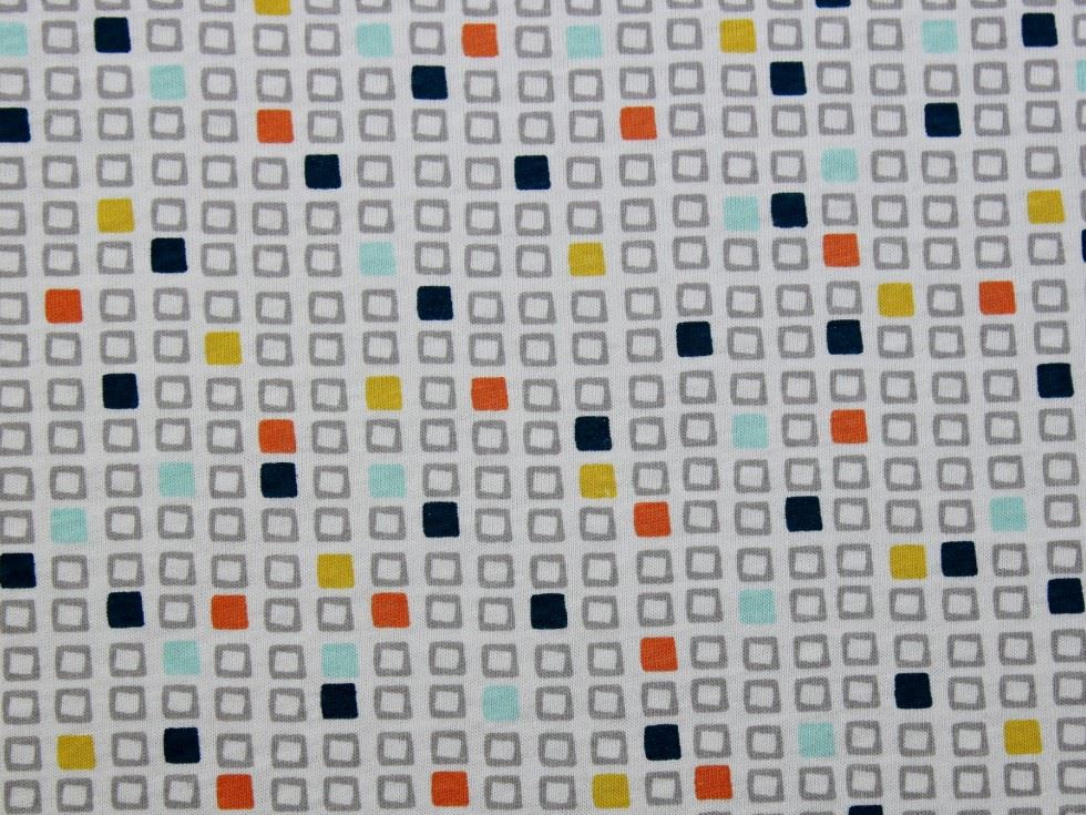 Stof France PUL Coated Jersey Stretch Knit Fabric Grey
 