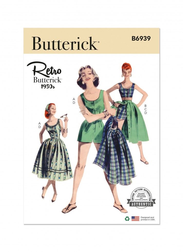 Butterick Sewing Pattern 6939