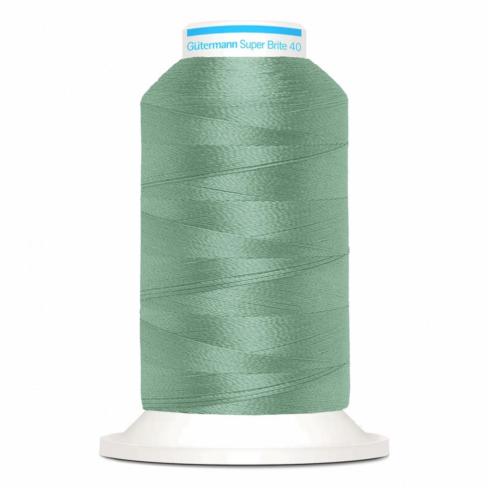 Gutermann 9107 Super Brite Polyester 40 Embroidery Thread