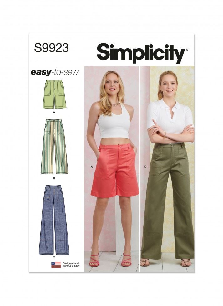 Simplicity Paper Sewing Pattern 9923
 