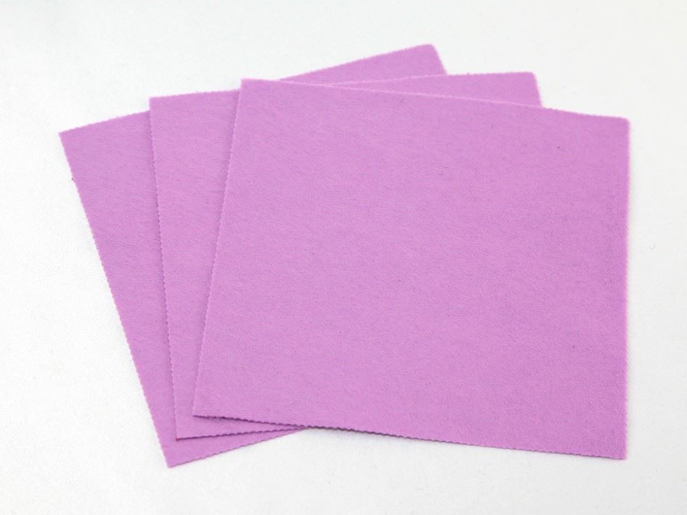 Minerva Core Range Lavender 9Inch Acrylic Felt Fabric Sheets