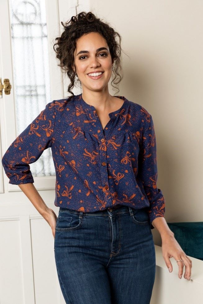 Atelier Jupe Paper Sewing Pattern Frida Blouse
 