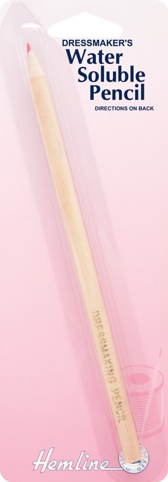 Hemline Red Water Soluble Pencil