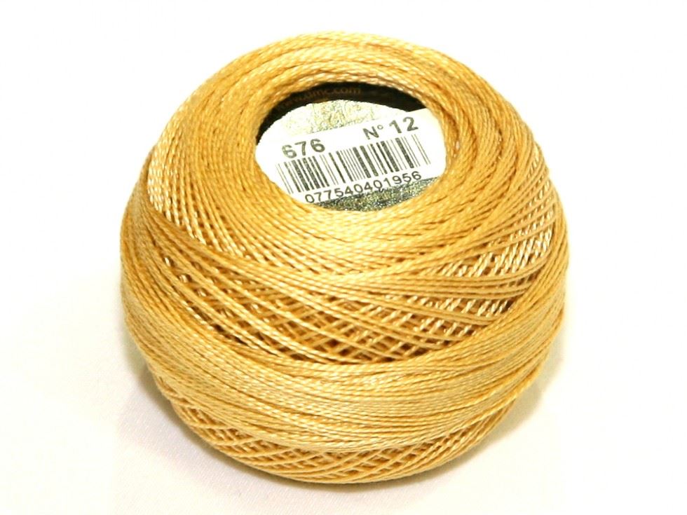 DMC Size 12 Cotton Perle Thread 676
 