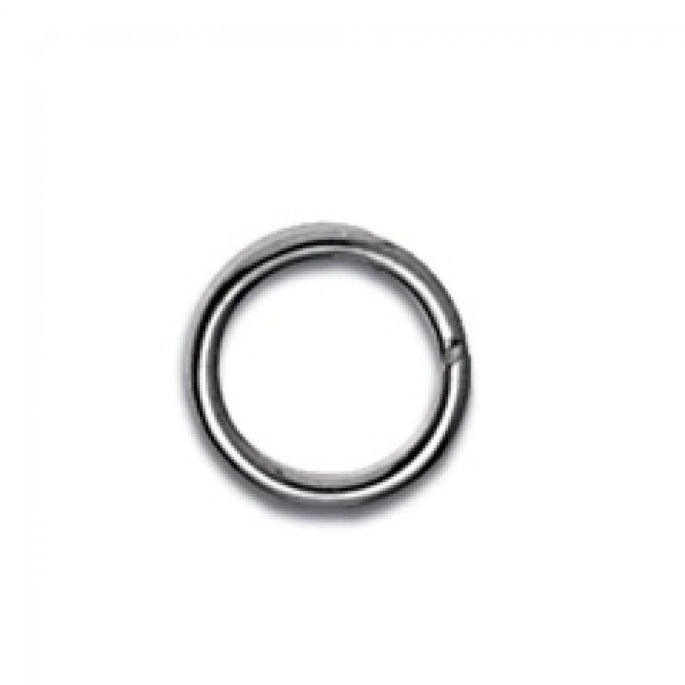 Trimits Silver Split Ring Findings (Value Pack Of 5)