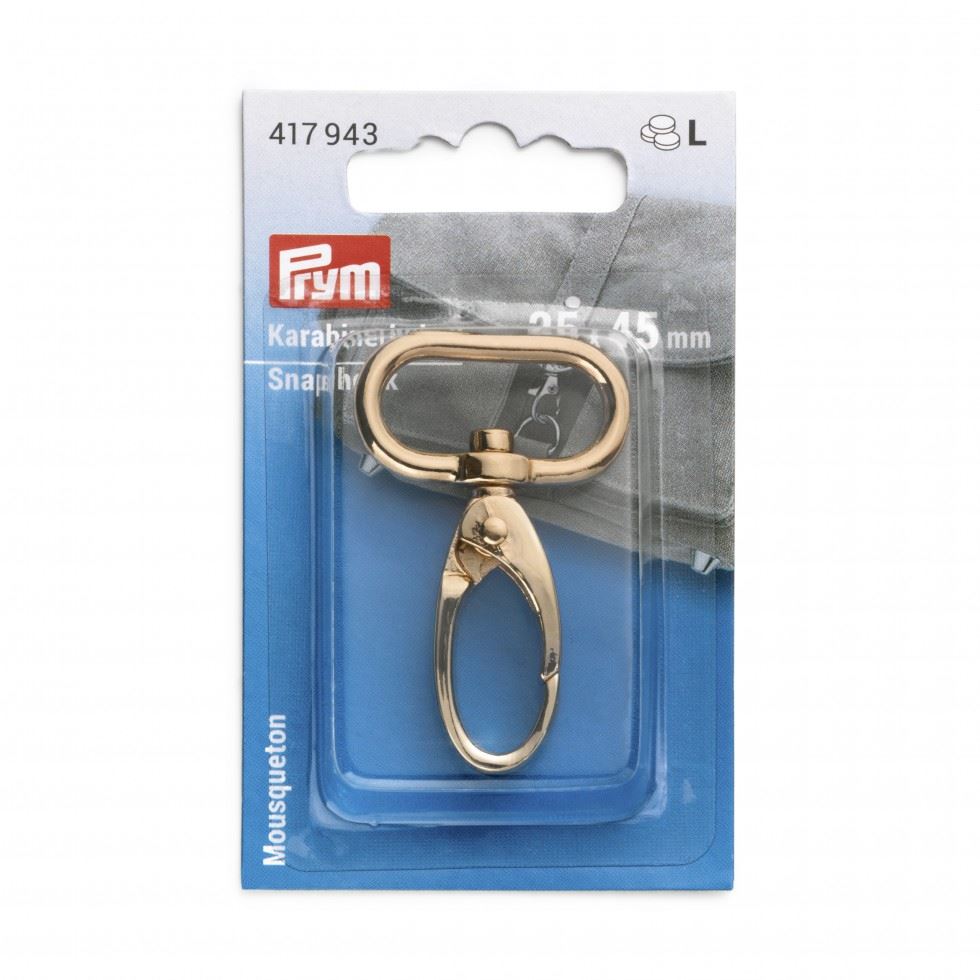 Prym Swivel Clip Fasteners Gold
 