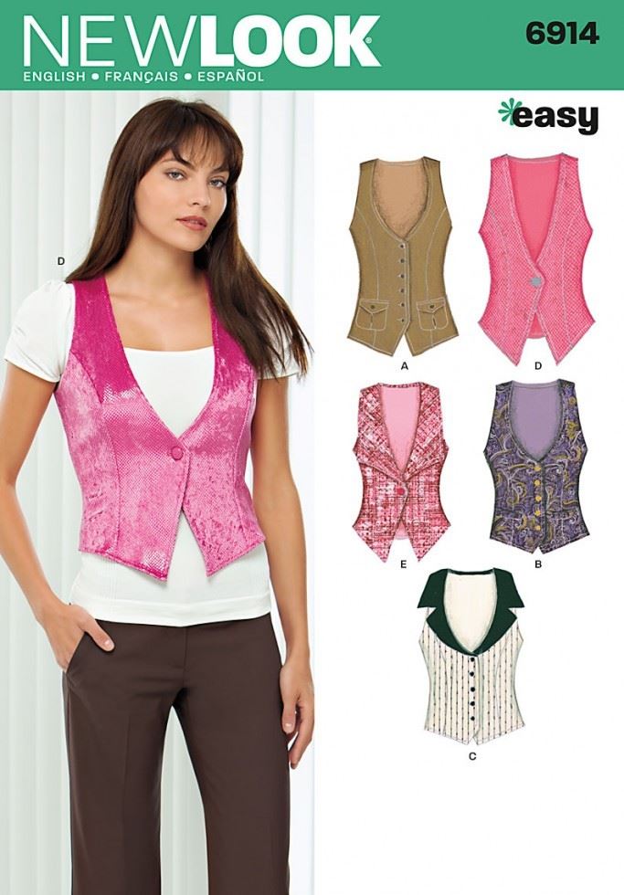 New Look Paper Sewing Pattern 6914
 