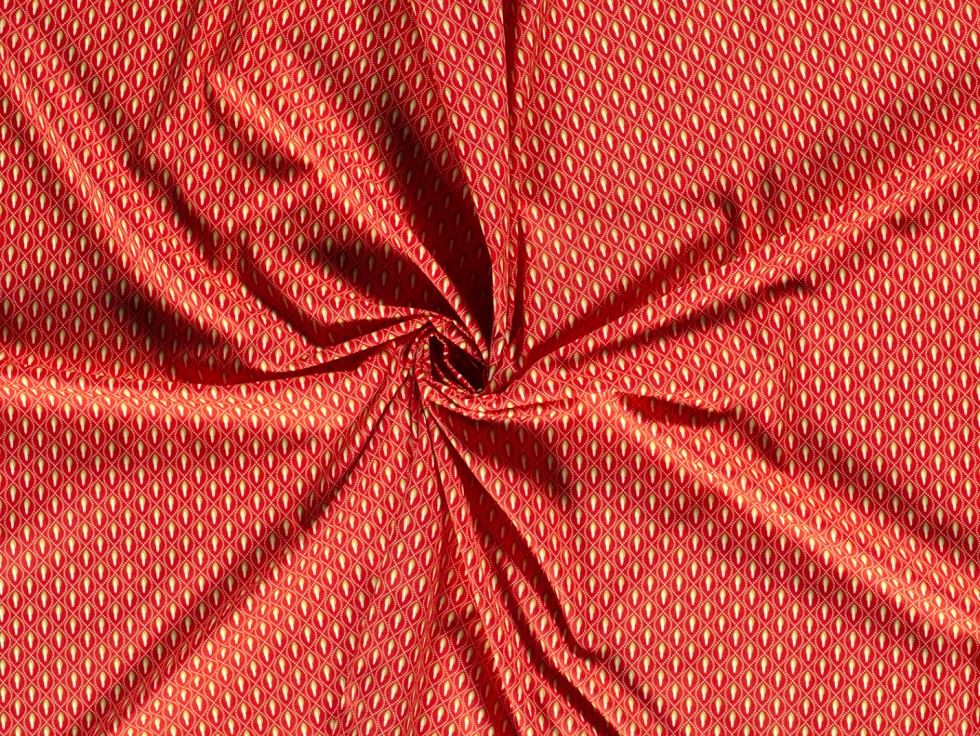 100% Cotton Poplin Fabric Coral
 