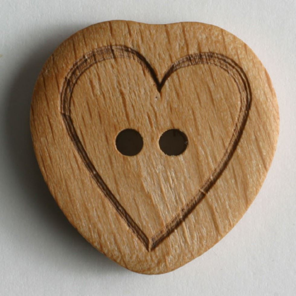 Dill Beige Round Wood Buttons (Value Pack)