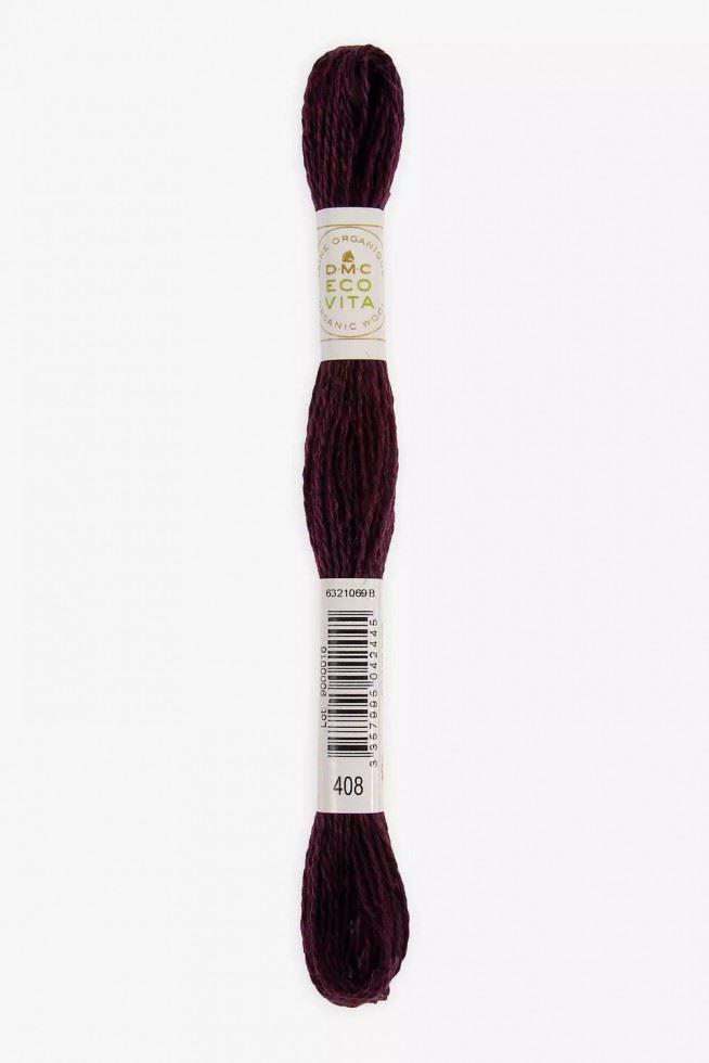 Dmc 408 Eco Vita Organic Wool Embroidery Thread