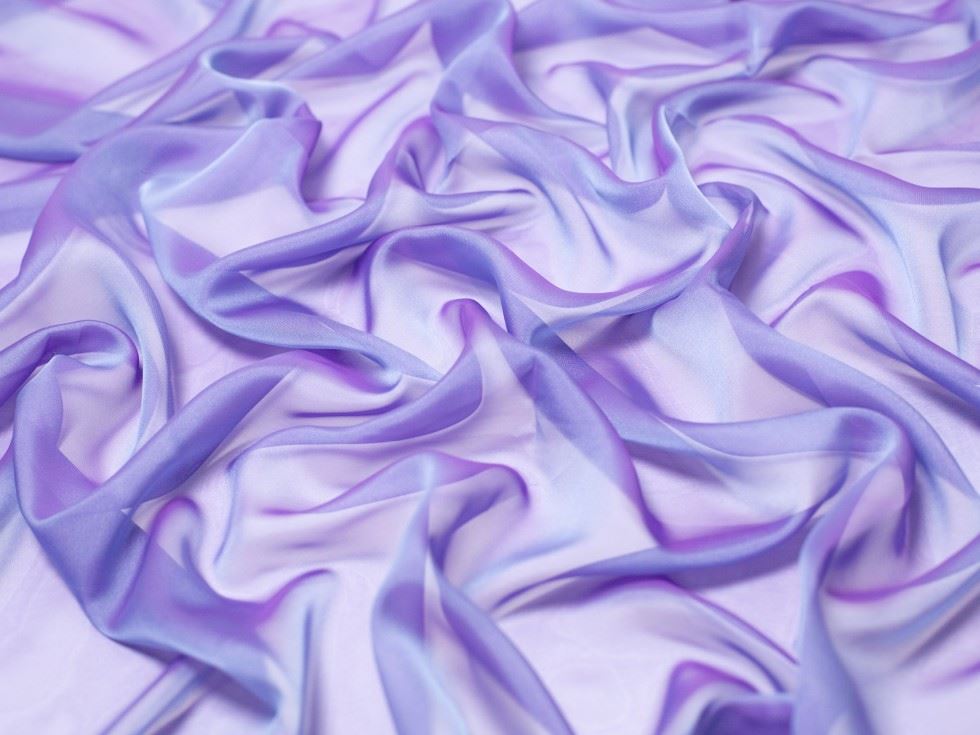 Cationic Sheer Chiffon Fabric 145cm / 58" Wide - per metre - Picture 28 of 48
