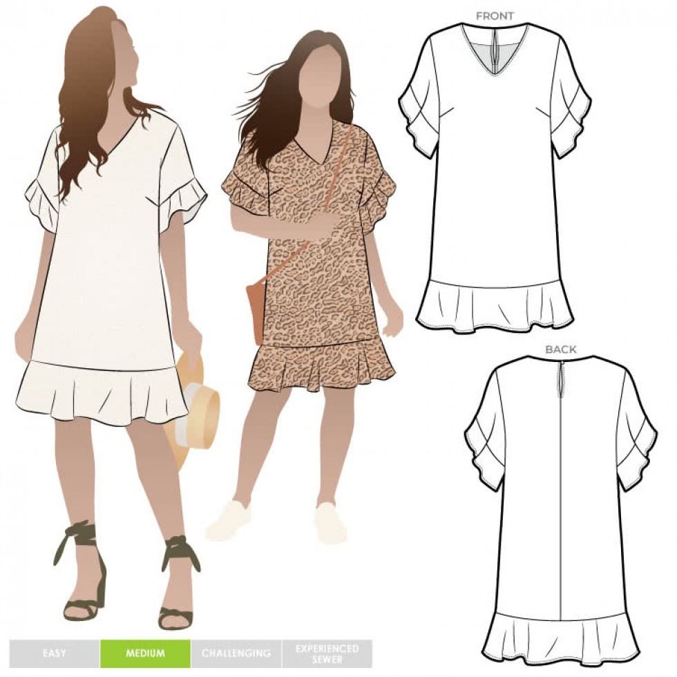 Style Arc Sewing Pattern Pixie Dress