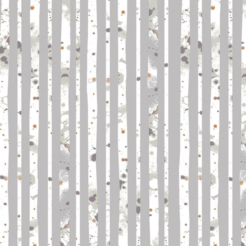 Art Gallery Fabrics Blithe 100% Cotton Poplin Fabric Glacier Path Silver