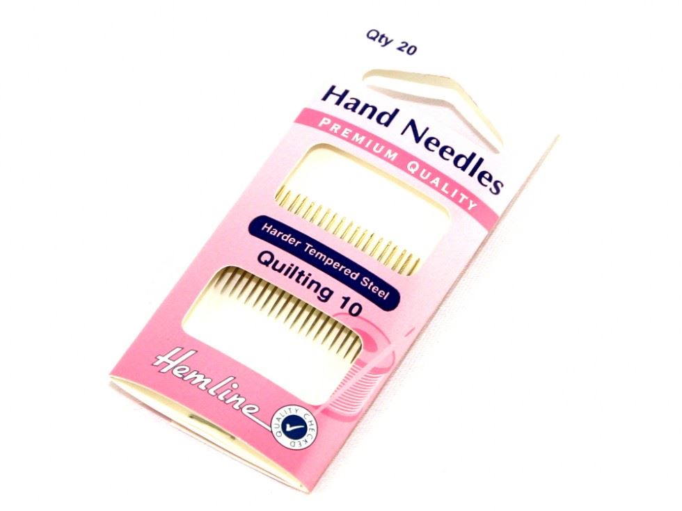 Hemline Between Quilting Needles