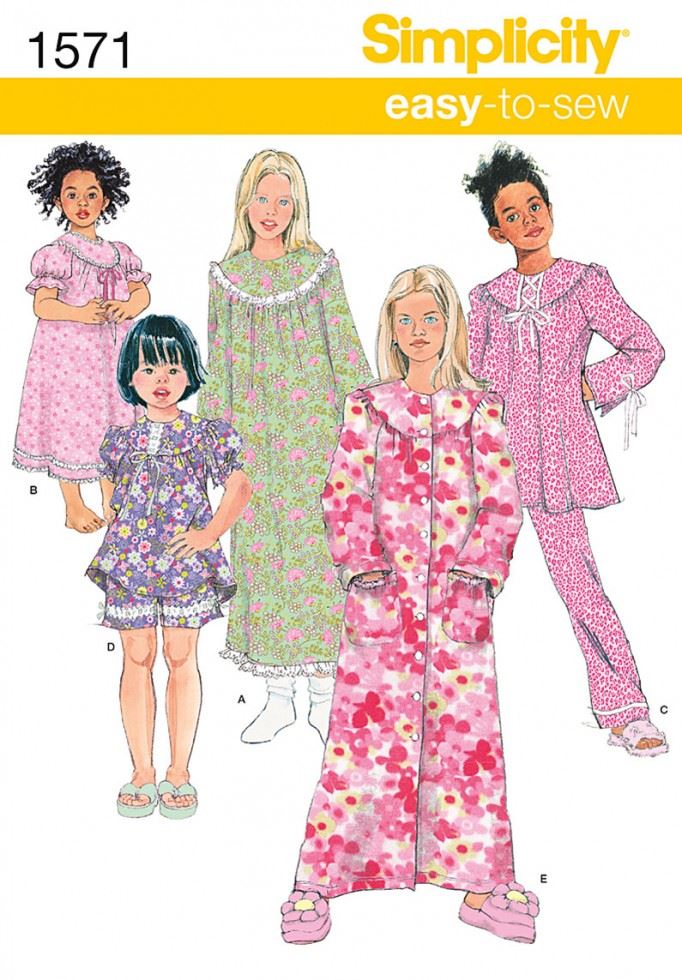 Simplicity Paper Sewing Pattern 1571
 