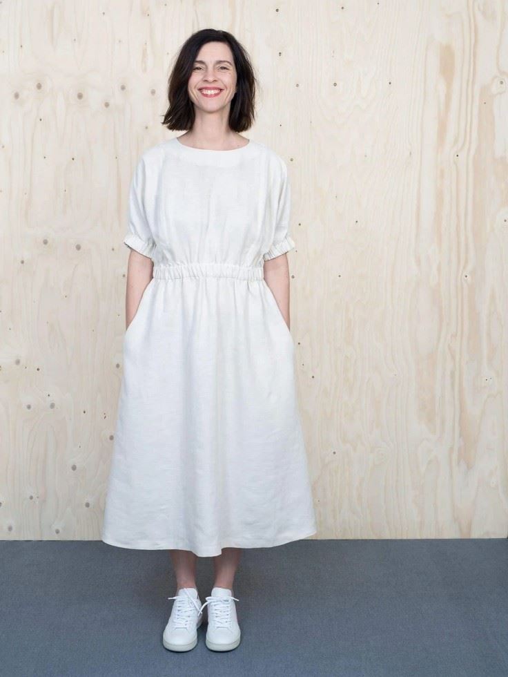 The Assembly Line Sewing Pattern Cuff Dress